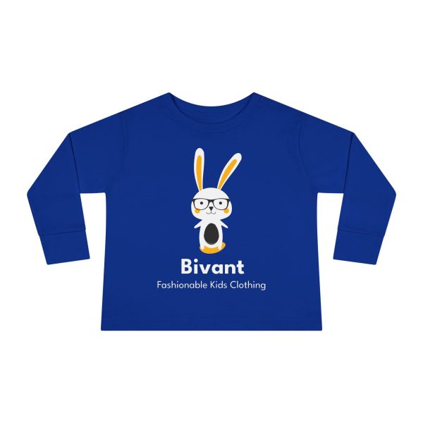 Toddler Unisex Fit Long Sleeve Tee By Bivant