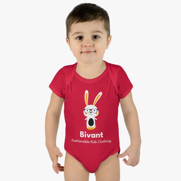 Infant Baby Rib Bodysuit By Bivant