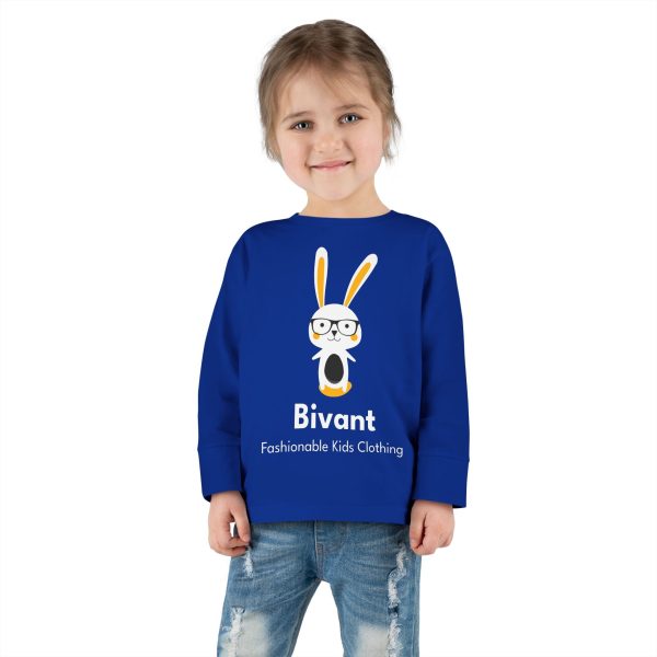 Toddler Unisex Fit Long Sleeve Tee By Bivant