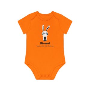 Baby Organic Short Sleeve Bodysuit By Bivant