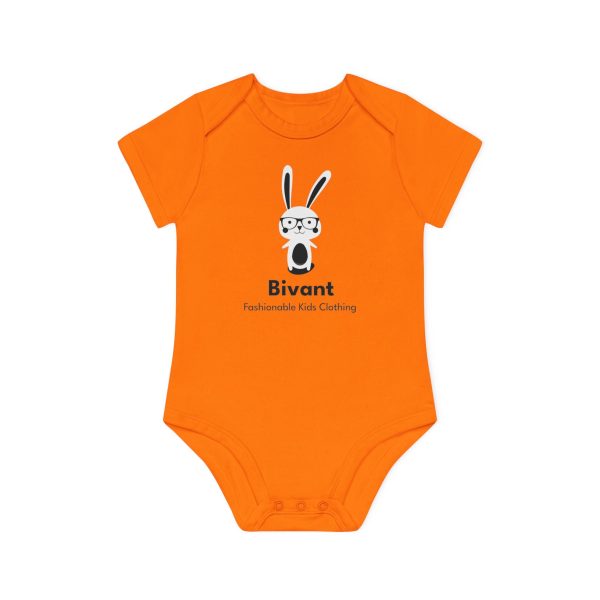 Baby Organic Short Sleeve Bodysuit By Bivant