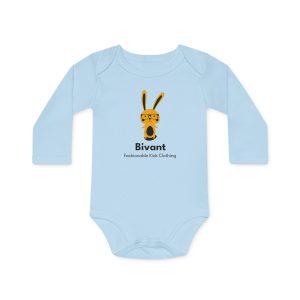 Baby Long-Sleeve Organic Bodysuit By Bivant