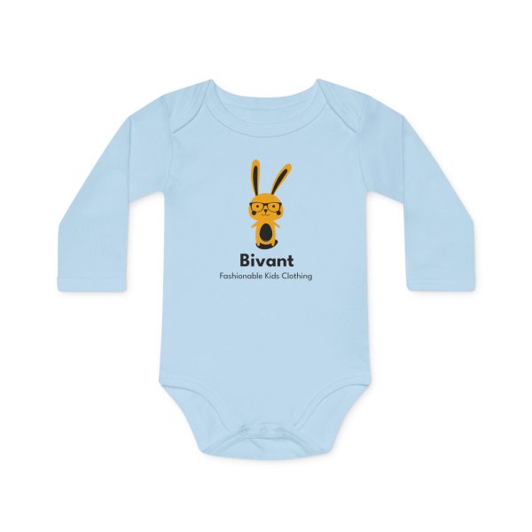 Baby Long-Sleeve Organic Bodysuit By Bivant