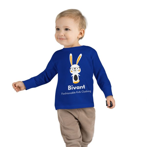 Toddler Unisex Fit Long Sleeve Tee By Bivant