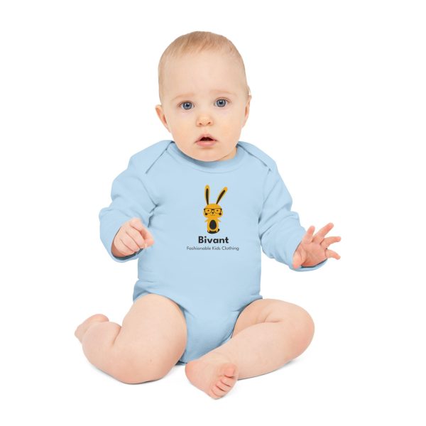 Baby Long-Sleeve Organic Bodysuit By Bivant