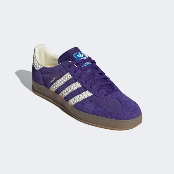 adidas Originals Gazelle Indoor ‘Purple White’ IF1806