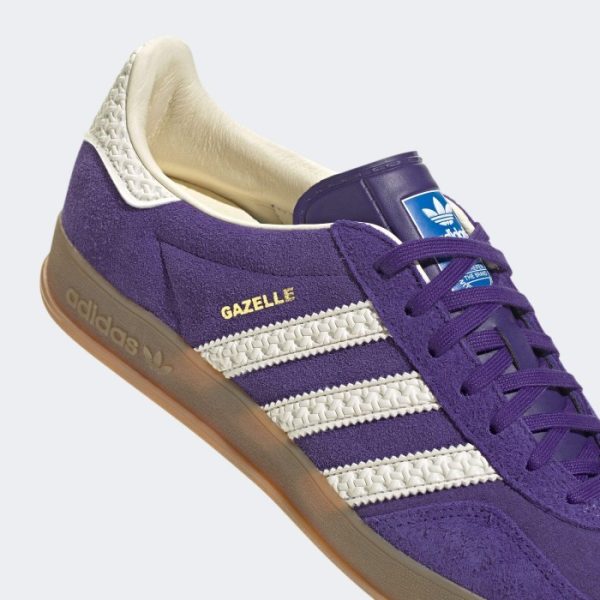 adidas Originals Gazelle Indoor ‘Purple White’ IF1806