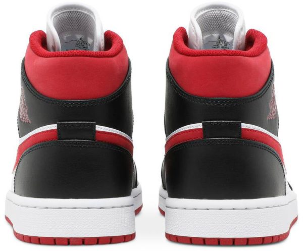 Air Jordan 1 Mid ‘Black Gym Red’ 554724-122