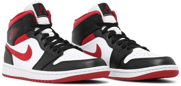 Air Jordan 1 Mid ‘Black Gym Red’ 554724-122