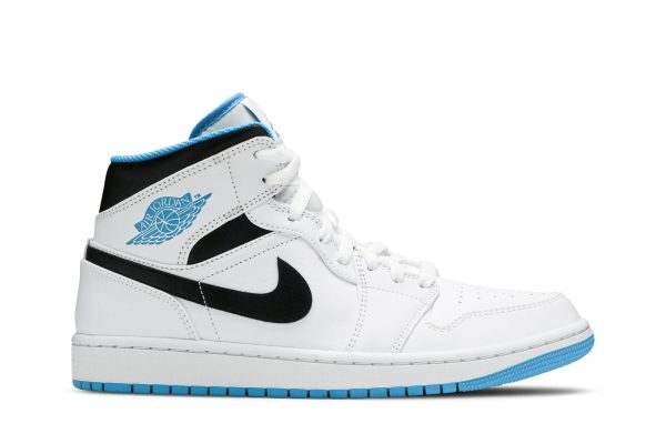 Air Jordan 1 Mid ‘Laser Blue’ 554724-141