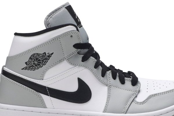 Air Jordan 1 Mid ‘Light Smoke Grey’ 554724-092