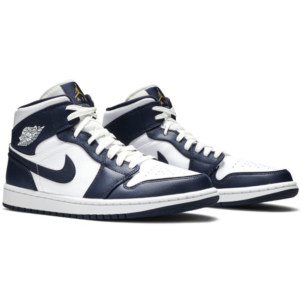 Air Jordan 1 Mid ‘Obsidian’ 554724-174