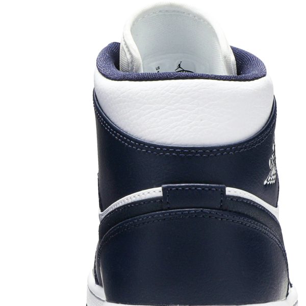 Air Jordan 1 Mid ‘Obsidian’ 554724-174