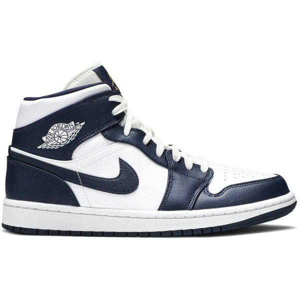 Air Jordan 1 Mid ‘Obsidian’ 554724-174