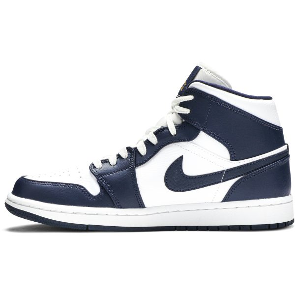 Air Jordan 1 Mid ‘Obsidian’ 554724-174