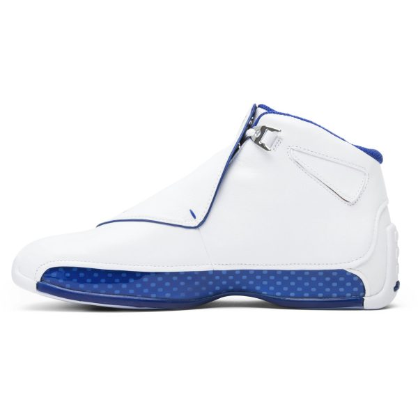 Air Jordan 18 Retro ‘White Sport Royal’ 2018 AA2494-106