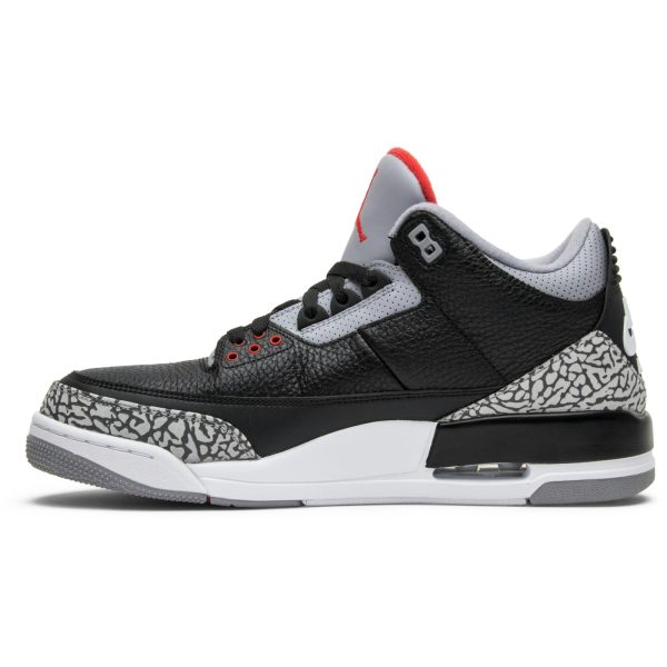 Air Jordan 3 Retro OG ‘Black Cement’ 2018 [also Worn by Jay Chou] 854262-001