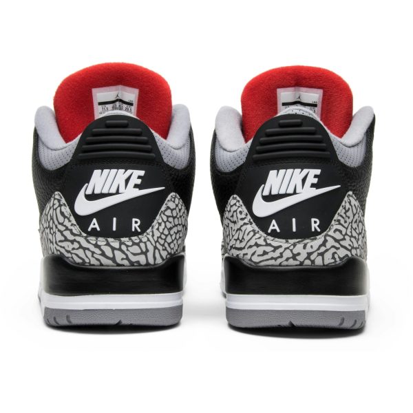 Air Jordan 3 Retro OG ‘Black Cement’ 2018 [also Worn by Jay Chou] 854262-001