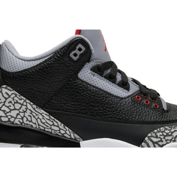 Air Jordan 3 Retro OG ‘Black Cement’ 2018 [also Worn by Jay Chou] 854262-001