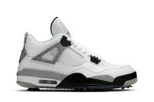 Air Jordan 4 Golf ‘White Cement’ CU9981-100