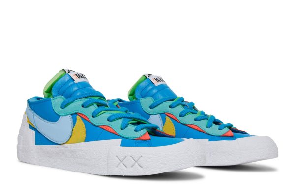 KAWS x sacai x Nike Blazer Low ‘Neptune Blue’ DM7901-400