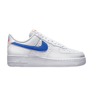 Nike Air Force 1 ’07 ‘Embossed Hoops – Racer Blue’ FD0667-100