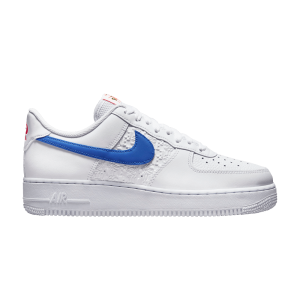 Nike Air Force 1 ’07 ‘Embossed Hoops – Racer Blue’ FD0667-100