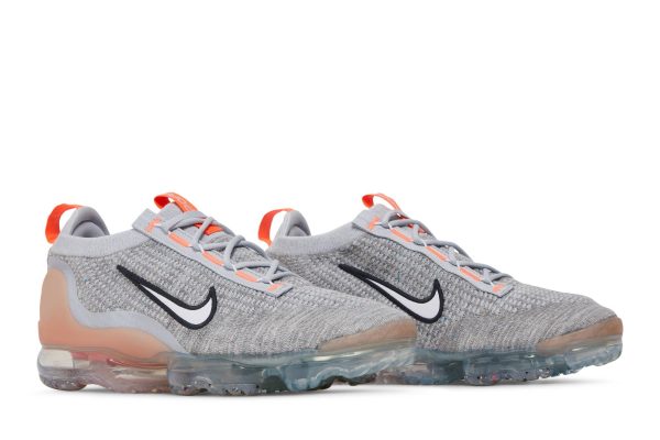 Nike Air VaporMax Flyknit ‘Grey Fog Bright Mango’ 2021 DH4084-002