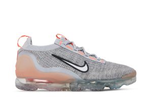 Nike Air VaporMax Flyknit ‘Grey Fog Bright Mango’ 2021 DH4084-002