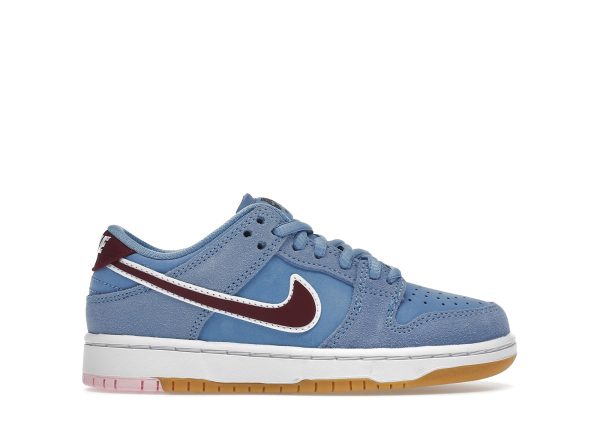 Nike SB Dunk Low Pro ‘Phillies/Valor Blue and Team Maroon’ DN3675-400