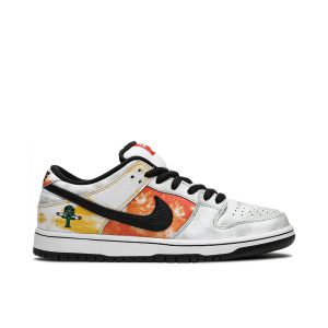 Nike SB Dunk Raygun White Tie-Dye BQ6832-101 Mattress Sneaker Store