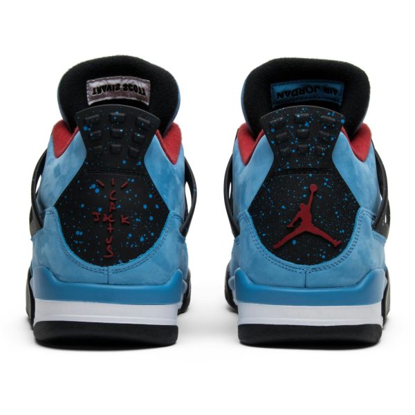 Travis Scott x Air Jordan 4 Retro ‘Cactus Jack’ [also worn by Cristiano Ronaldo] 308497-406