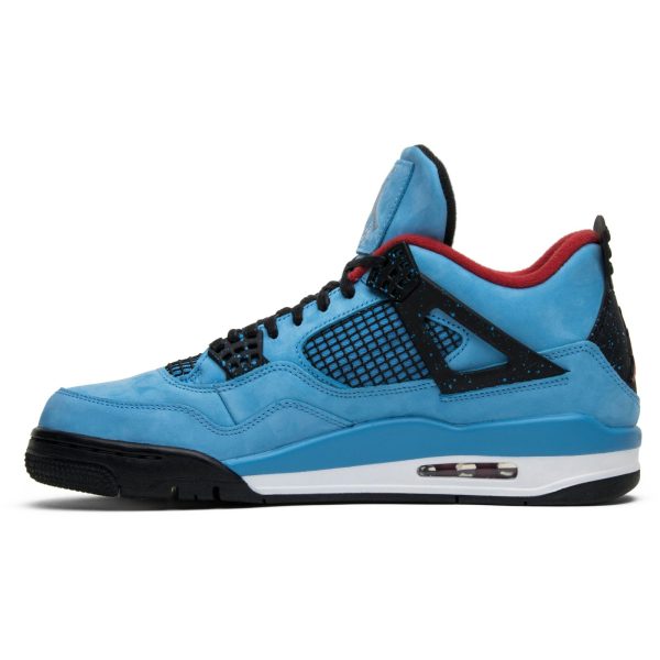 Travis Scott x Air Jordan 4 Retro ‘Cactus Jack’ [also worn by Cristiano Ronaldo] 308497-406