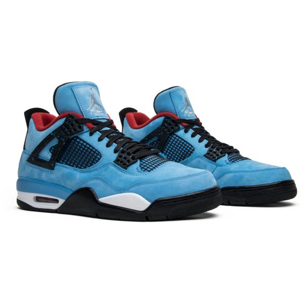 Travis Scott x Air Jordan 4 Retro ‘Cactus Jack’ [also worn by Cristiano Ronaldo] 308497-406