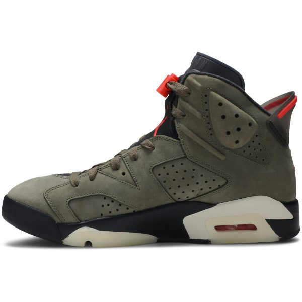 Travis Scott x Air Jordan 6 Retro ‘Olive’ [also worn by Quavo] CN1084-200